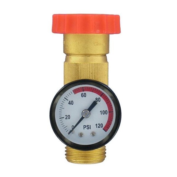 Valterra Products VLPA01-1124VP Lead-Free Water Regulator & Gauge Combo VLPA01-1124VP - main